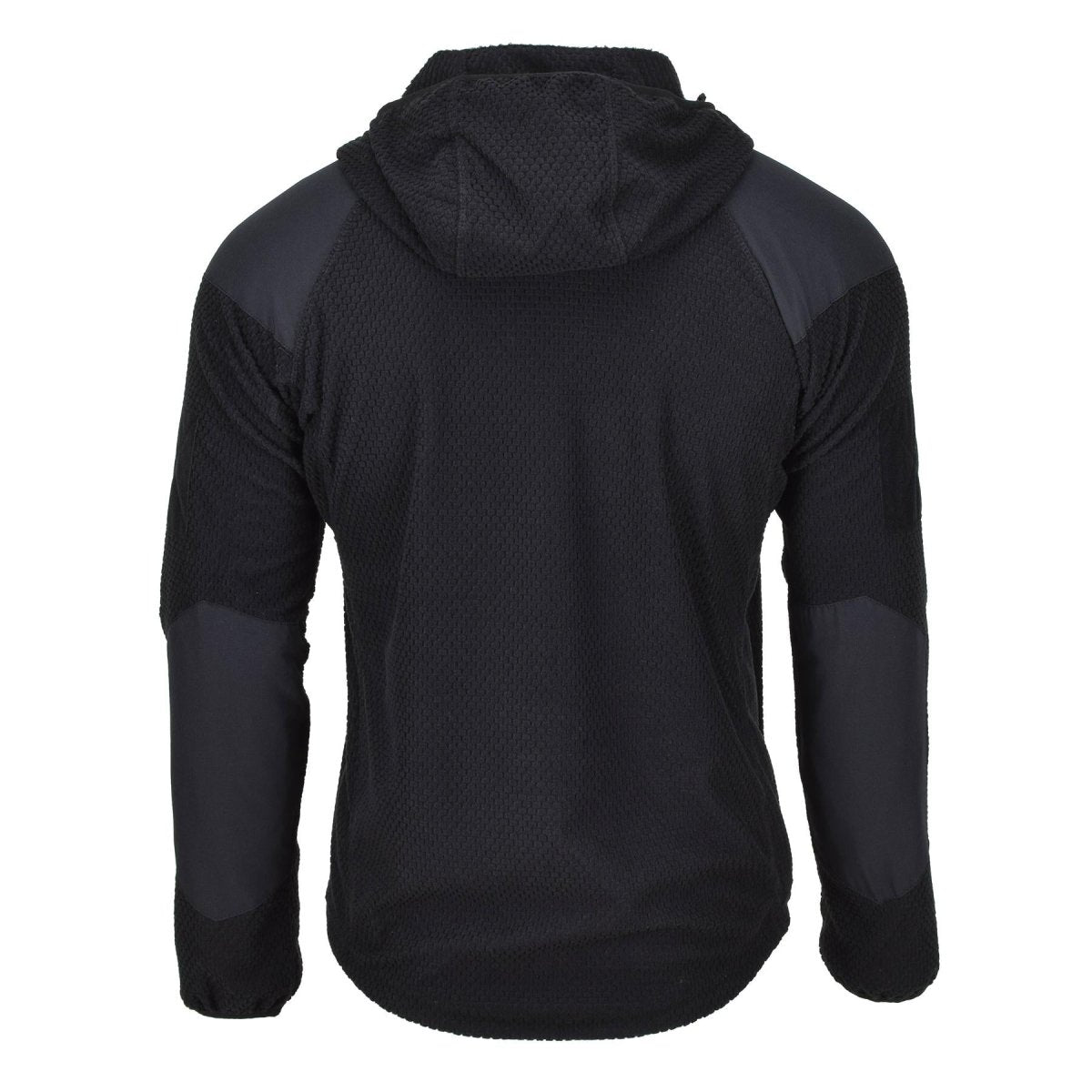 Blochl Brand Militaire stijl Thermal Jacket Fleece Hooded Hooded Black Nieuw