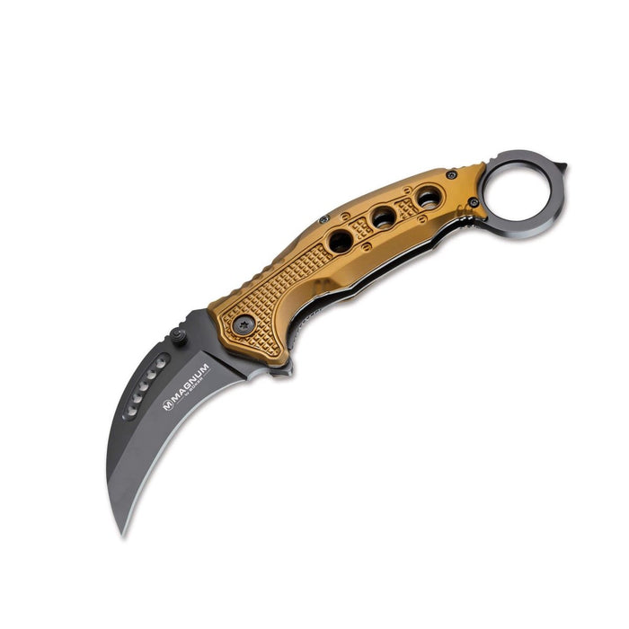 BOKER Black Scorpion opvouwbaar karambit-zakmes hawkbill 440A roestvrij staal - GoMilitar