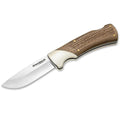 Boker Brand opvouwbaar zakmes Woodcraft RVS 440A houten handvat