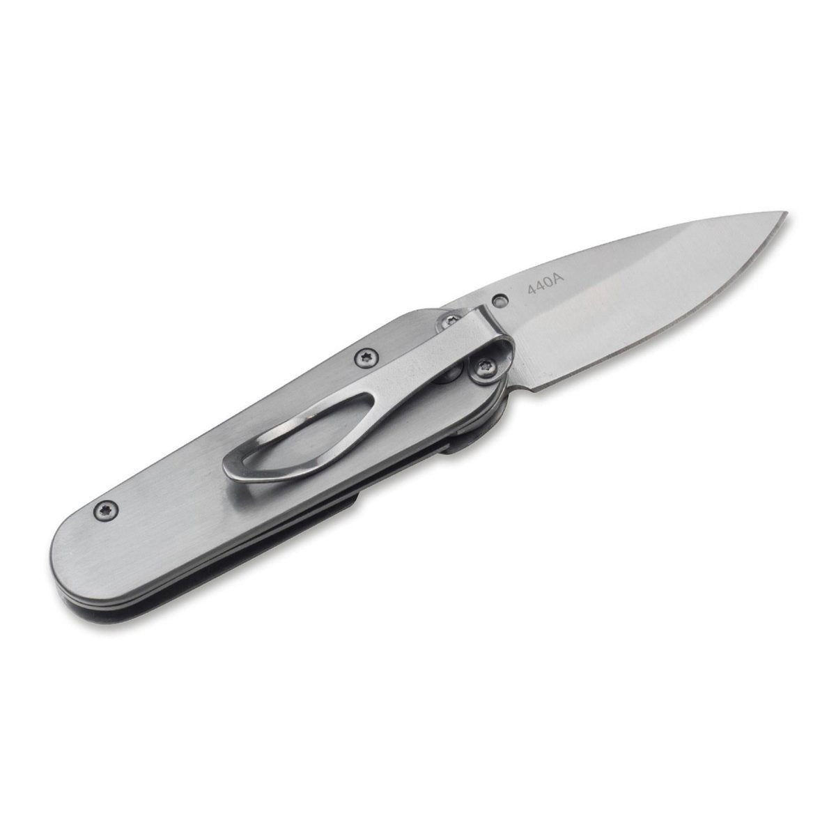 BOKER Brand zakmes Master Craftsman opvouwbaar ongecoat RVS 440A