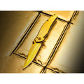 Boker Gold vingervouwzakmes geanodiseerd RVS 440A linerlock
