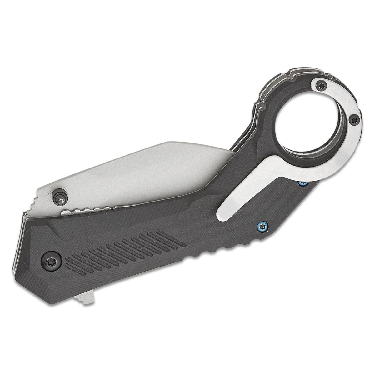 Boker Magnum Velcon tactisch zakmes Hawkbill 440C Stalen lemmet G10 handvat
