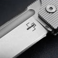 Boker Plus BabyX Opvouwbaar Zakmes D2 Lemmet RVS Handgreep Grijs
