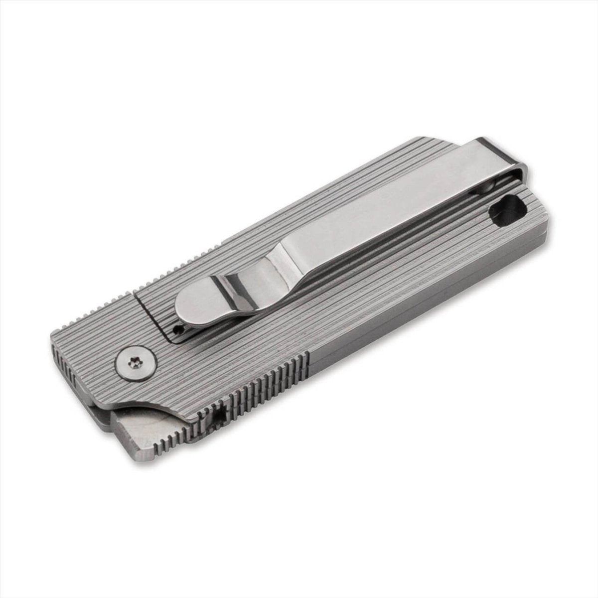 Boker Plus BabyX Opvouwbaar Zakmes D2 Lemmet RVS Handgreep Grijs
