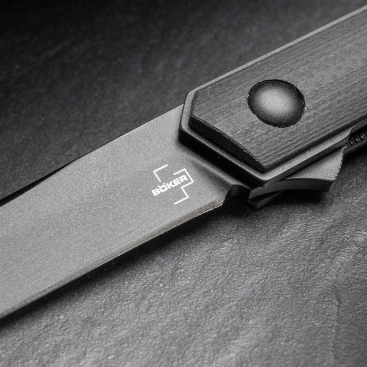 Boker Plus Kwaiken Air Mini Opvouwbaar Zakmes VG-10 Lemmet G10 Handvat Zwart
