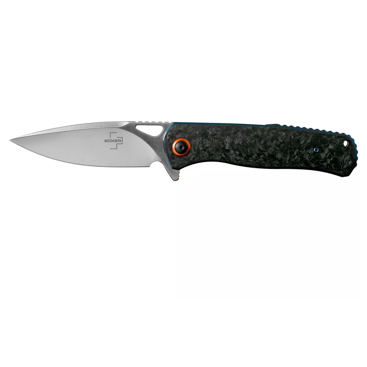 BOKER Plus Nebula Zakmes D2 RVS Zakmes Koolstofhandvat