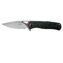 BOKER Plus Nebula Pocket Knife D2 Stainless Steel Folding Knife Carbon Handle - GoMilitar