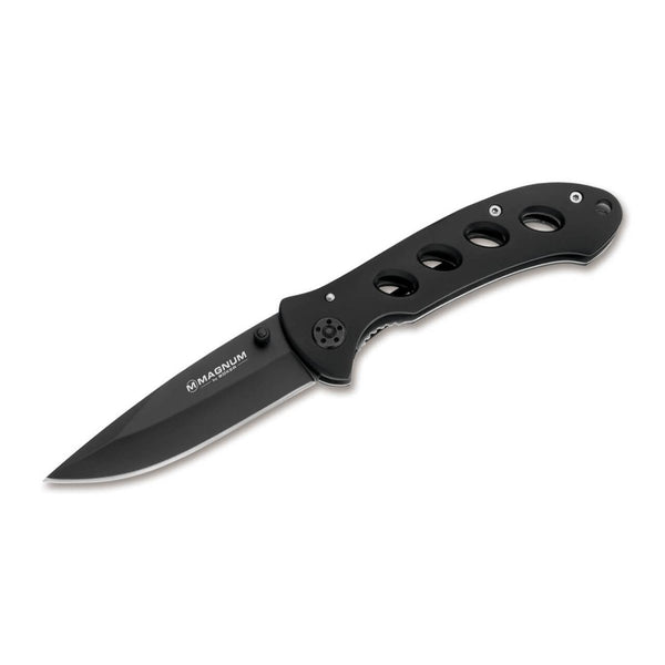 BOKER Shadow Folding pocket knife drop point shape 440A stainless steel black - GoMilitar