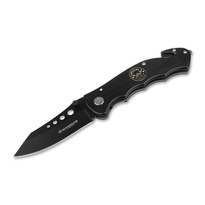 BOKER Special Forces Tanto opvouwbaar zakmes 440A staal aluminium handgreep zwart - GoMilitar