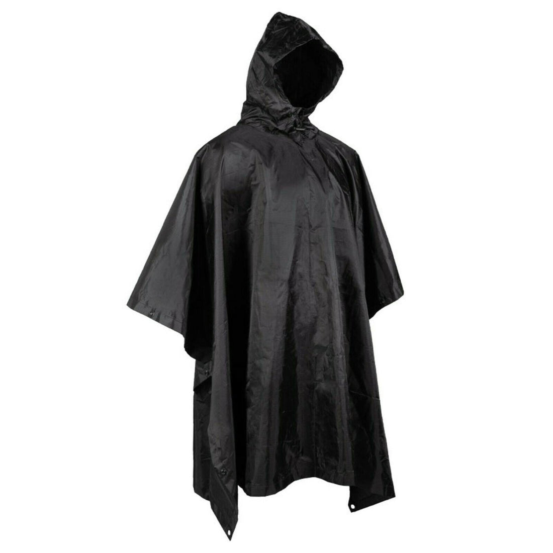 Merk leger stijl waterdichte regen ripstop poncho cape militair zwart