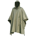 Merk leger stijl waterdichte regen ripstop poncho cape militair o.d olive green