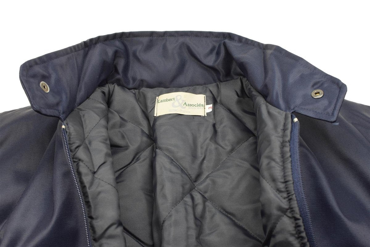 Merk Lambert Franse luchtmacht bomberjack blauw warm winddicht pilootuniform