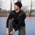 Brand Mil-Tec Beanie Knit Cap Watch Cap Thinsule ™ Black Winter Hat One Size One Size