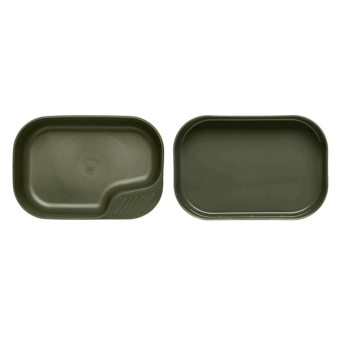Merk Zweedse Wildo Camp A Box Only Olive Green Camping Kit -platen Lichtgewicht
