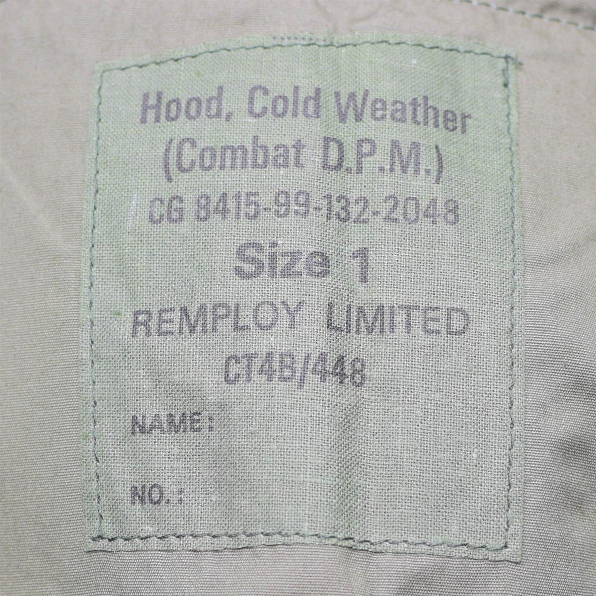 Britse koude weerkap DPM Woodland Tactical Winter Camouflage Cap Nieuw