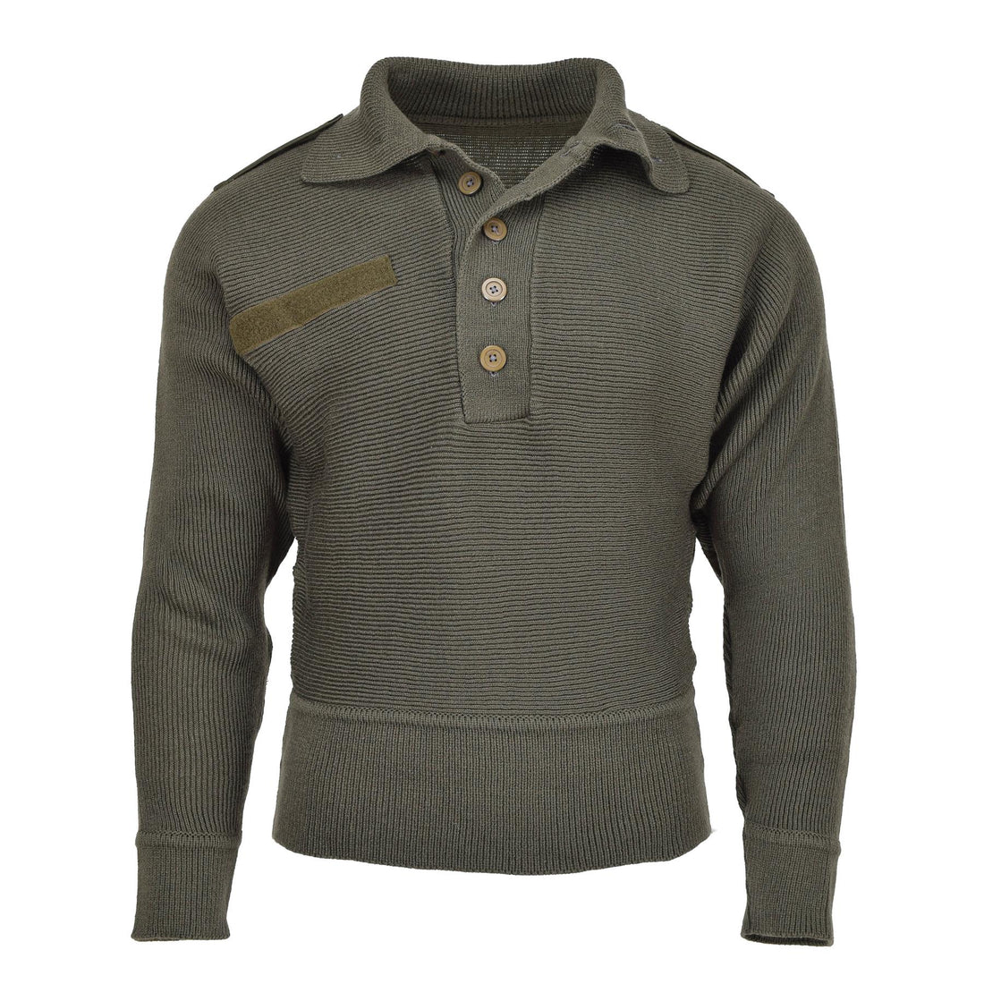 Originele Oostenrijkse militaire alpine pullover ademende versterkte gebreide trui