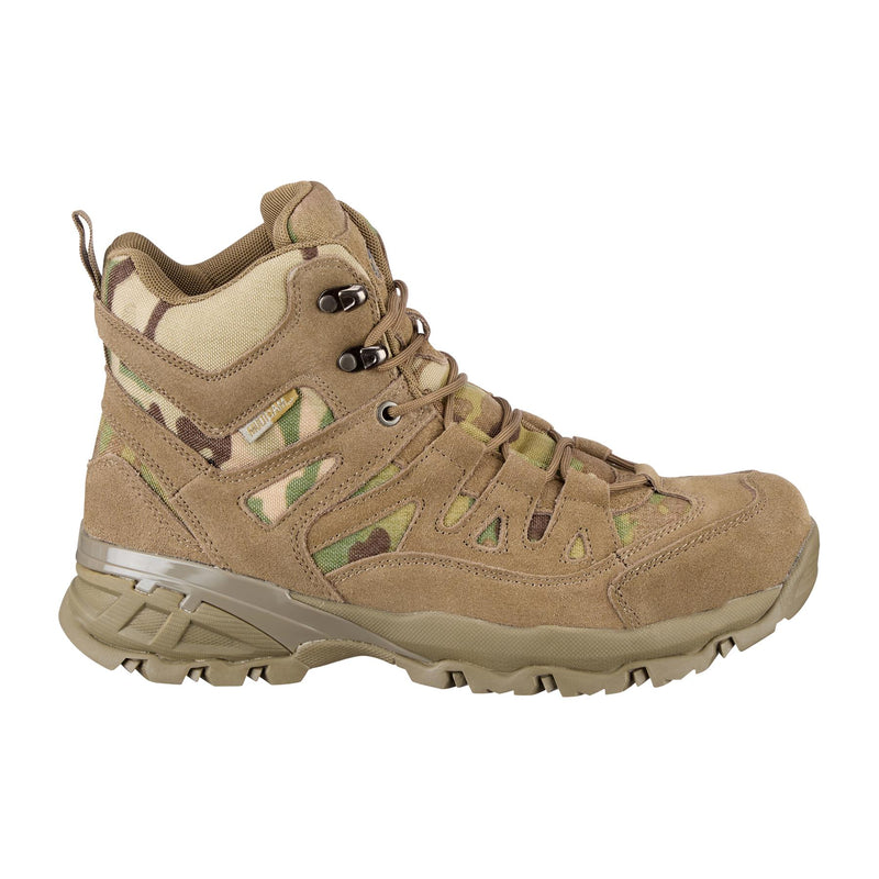 Teesar Squad Multicam Side Zip Boots Camping Hiking Trekking Combat Footwear
