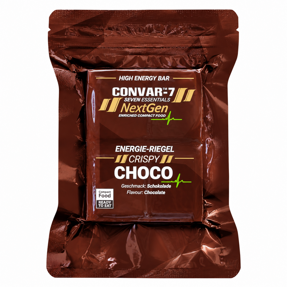 CONVAR-7 NextGen Energiereep 120g Long Life Noodvoedsel Verschillende smaken