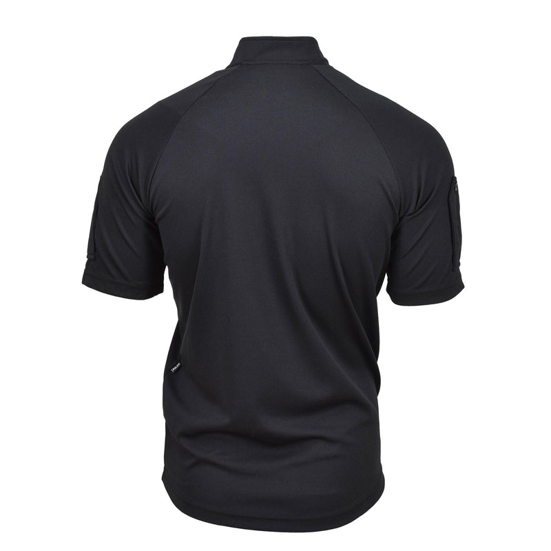Echte Britse functionele politie T-shirt Ademend Activewear zwart shirt nieuw