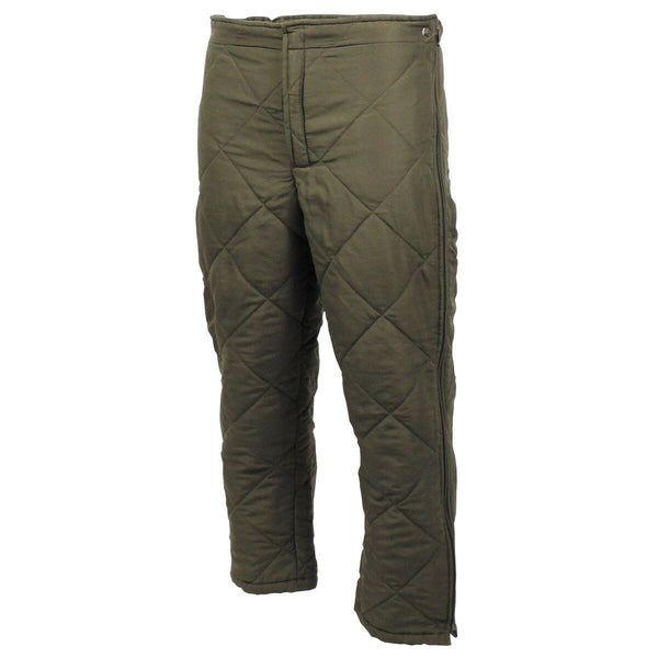 Echte Oostenrijkse Leger Pants Liners Warmere Olive Green Thermal Trousers Leggings