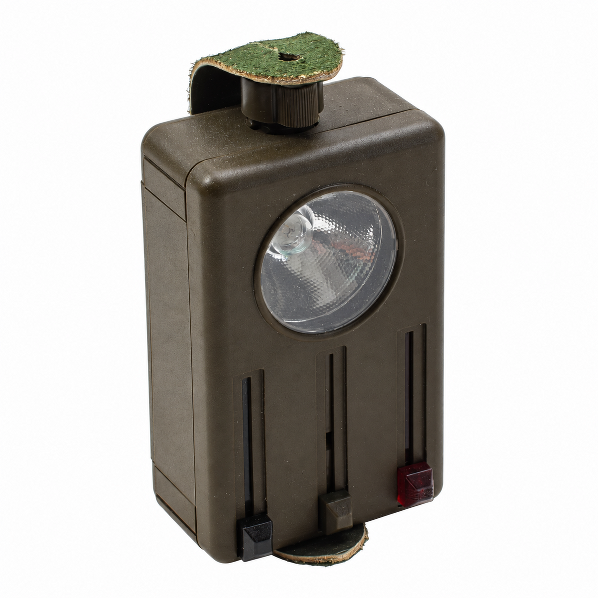 Originele Britse militaire Amplivox luchtvaartcommunicatie-headsetset vintage
