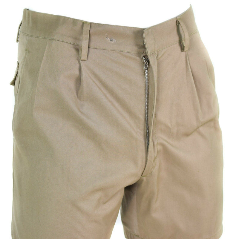 Echte Italiaanse legerhorts Khaki Chino Militaire gevechtsveld Bermuda BDU