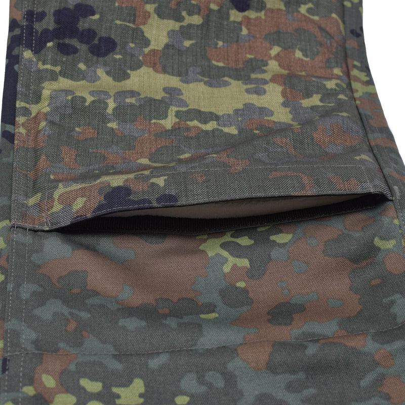 Leo Kohler stevige gevechtsbroek Acu versterkte tactische ladingbroek Flecktarn