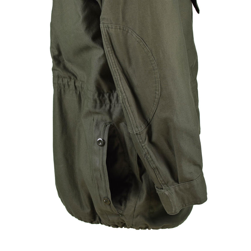 Echte Belgische legerveldjack M64 Militair katoen waterdichte parka olijf nieuw