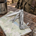 TAC MAVEN Axel Camping Multitool Compact Outdoor Utility Tool Zwart