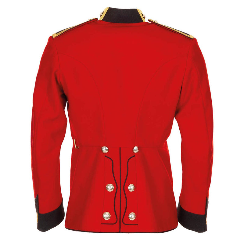 Originele Britse militaire jas tuniek rode jurk cavalerie badmeesters troopers nieuw