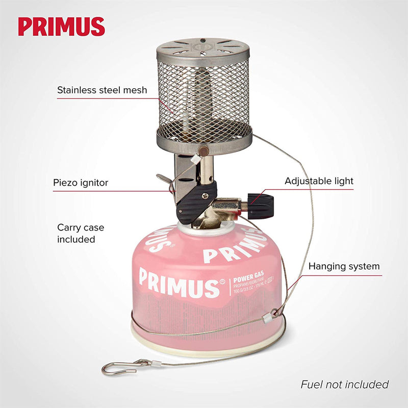 Primus micron gaslamp lantaarn licht verstelbaar heldere ontstekingssysteem