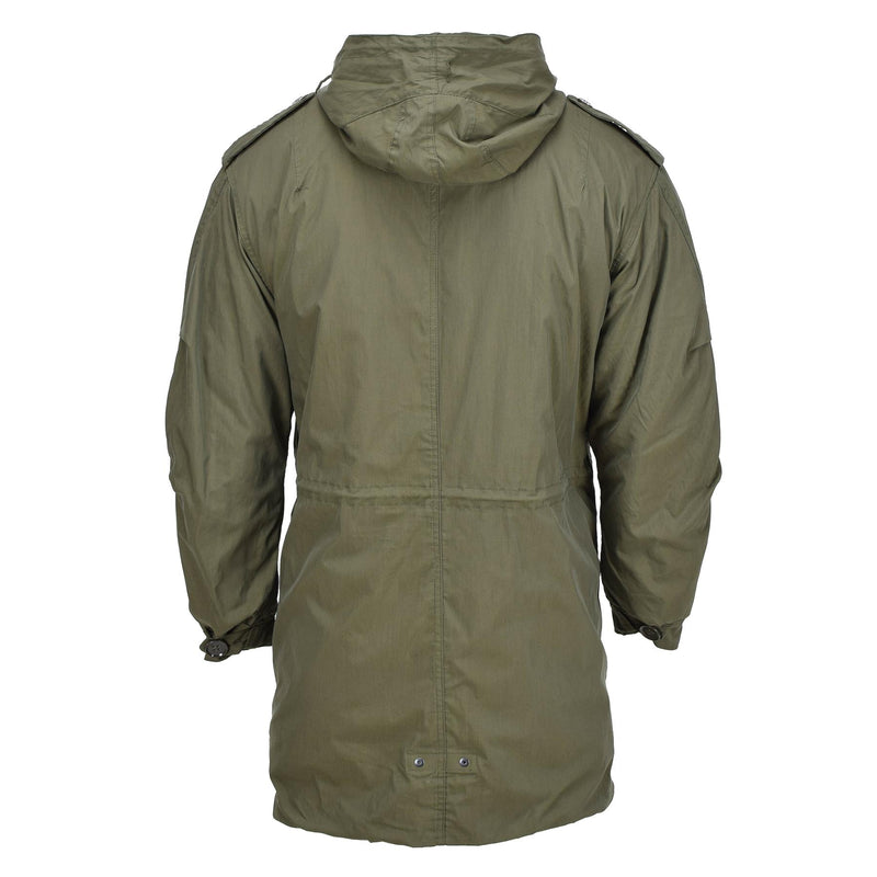 MIL-TEC Amerikaanse militaire stijl M51 Hooded Parka gewatteerd afneembare voering Olive Nieuw