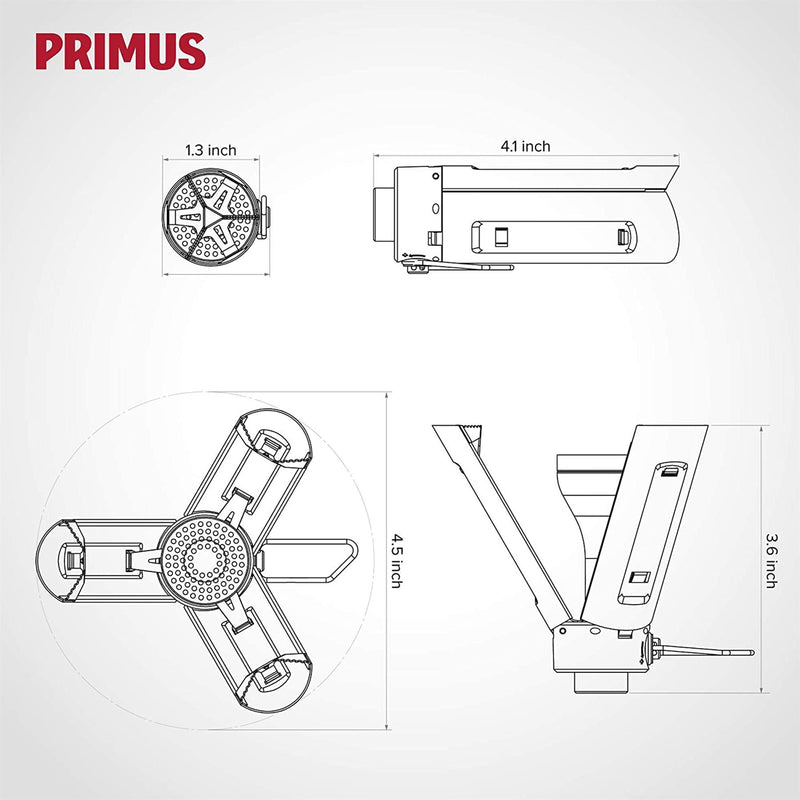 Primus firestick compacte brander roestvrijstalen wandelkachel camping koken