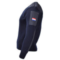 Originele Nederlandse militair blauwe trui pullover wollen bodywarmer lange mouw NIEUW