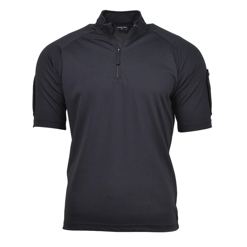 Echte Britse functionele politie T-shirt Ademend Activewear zwart shirt nieuw