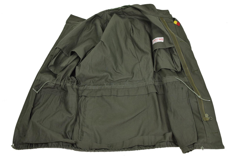 Echte Belgische legerveldjack M64 Militair katoen waterdichte parka olijf nieuw