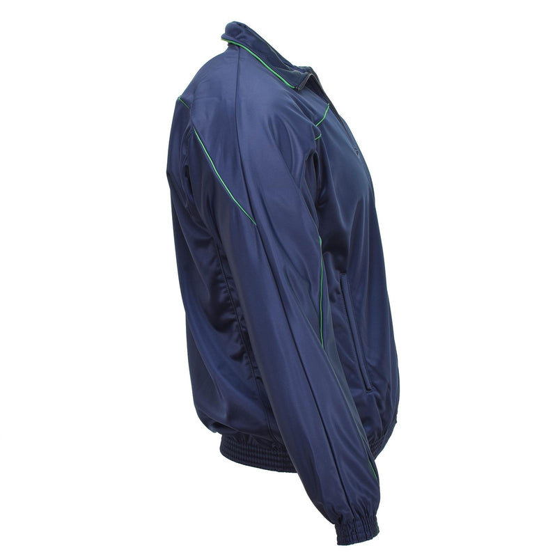 Origineel Frans leger tracksuit sportjack Activewear Suite top blauw shirt nieuw