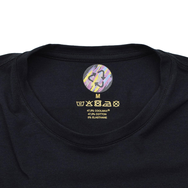 Originele Nederlandse militaire zwarte tactische t-shirts coolmax snel drogen nieuw
