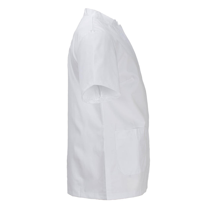 Originele Finse leger klassieke shirts met korte mouwen wit ademend vintage nieuw