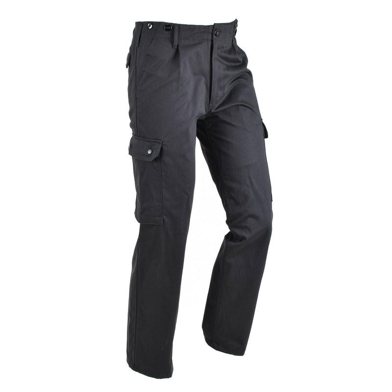 Duitse legerstijl BDU vrachtbroek Zwart duurzame gevechtsuniform klassieke broek