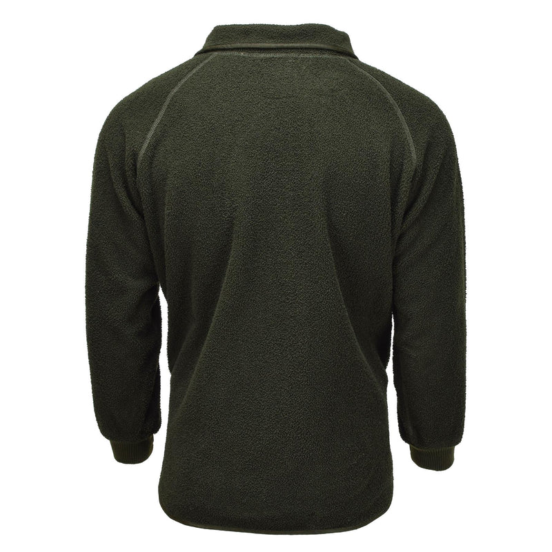 Originele Nederlandse militaire fleece jas Warm zacht thermisch koude weerskleding