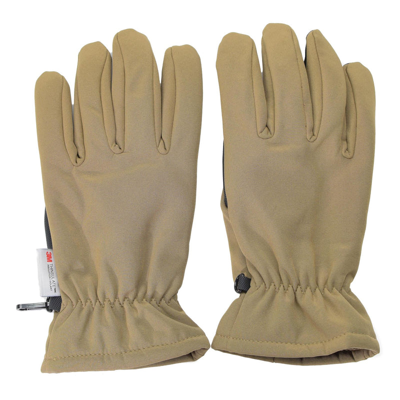 Mil-Tec Handschoenen Softshell Thinsule ™ voering Coyote Winterheren Tactical Thermal