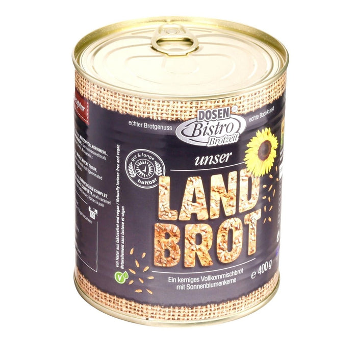 CONVAR DosenBistro Volkoren Gemengd Brood Lange Houdbaarheid Noodvoedsel 400g - GoMilitar