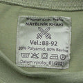 Tsjechisch militair shirt met lange mouwen olijf ondergoed 2e laag wandeluniform nieuw