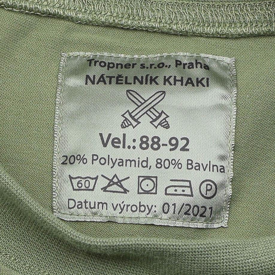 Tsjechisch militair shirt met lange mouwen olijf ondergoed 2e laag wandeluniform nieuw
