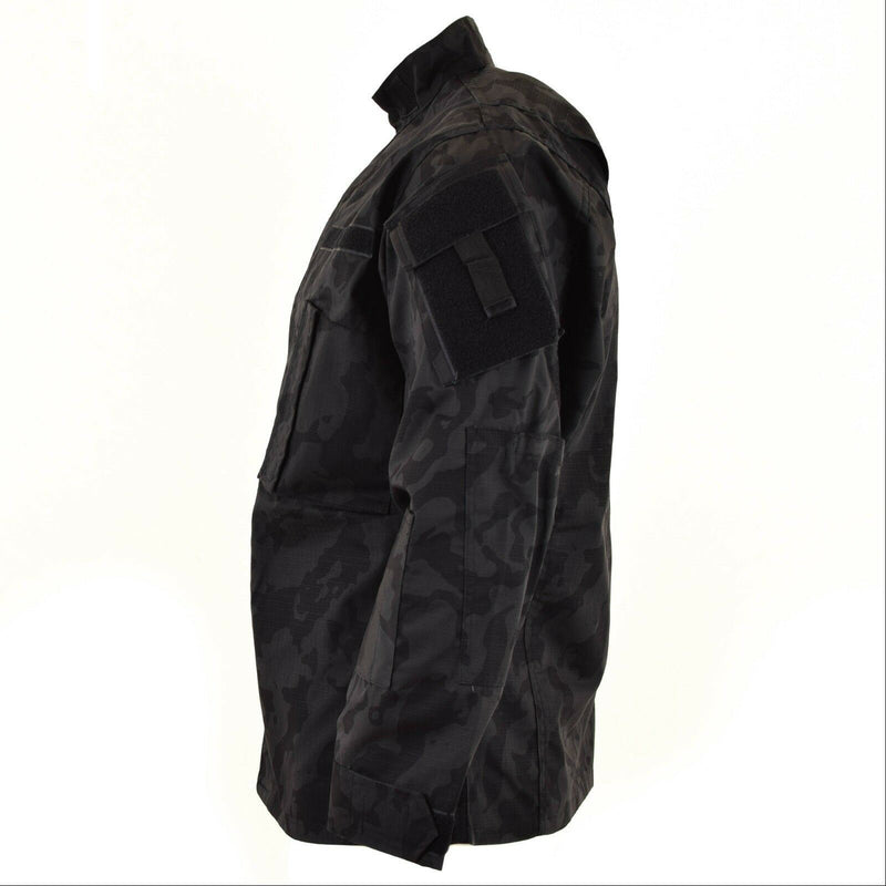 Merk leger militaire stijl gevechtsjack acu ripstop night camo field uniform