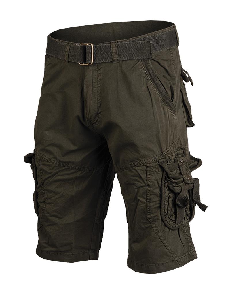 MIL-TEC-merk Duitsland militaire vintage stijl voorgesproken olijfgevechtshorts