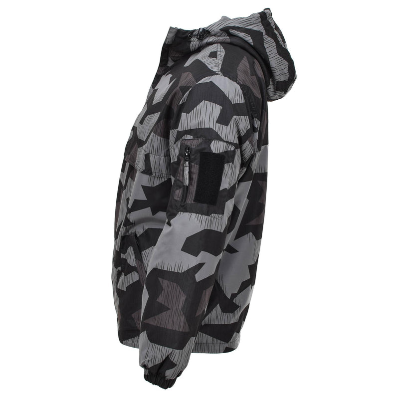 MIL-TEC Anorak Jacket Splinter Night Camouflage Winddichte Hooded Warm Sportswear