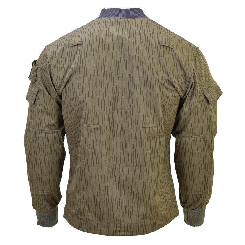 Origineel Duitse militaire NVA Strichtarn Camo Jacket Vintage Combat Field -uniform