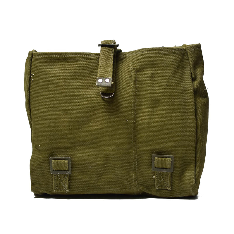 Origineel Roemeens leger met een tas militaire surplus groene schouderriemkast